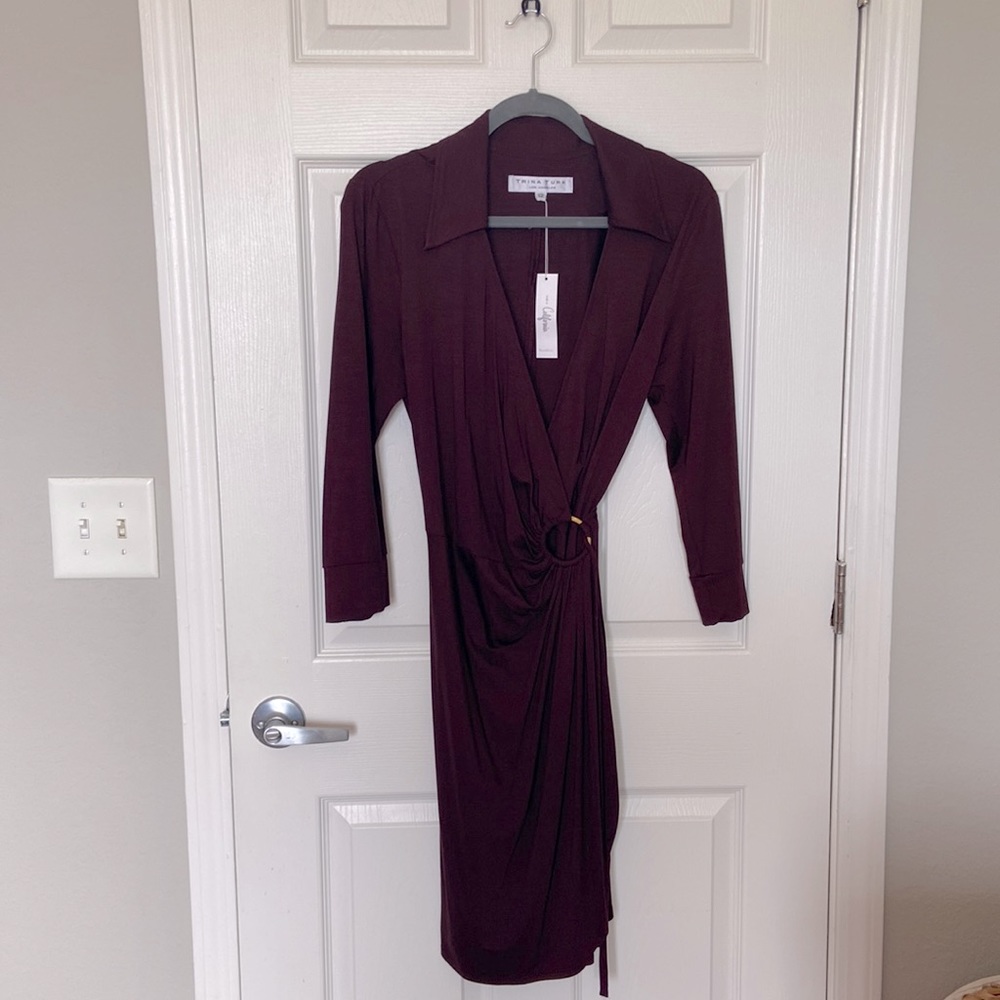 NWT Trina Turk Wrap Dress Size 12